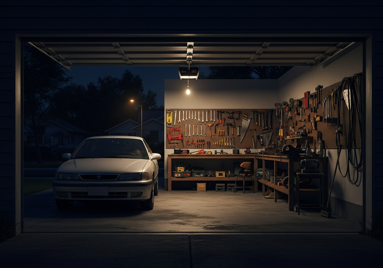 The starting Home Garage